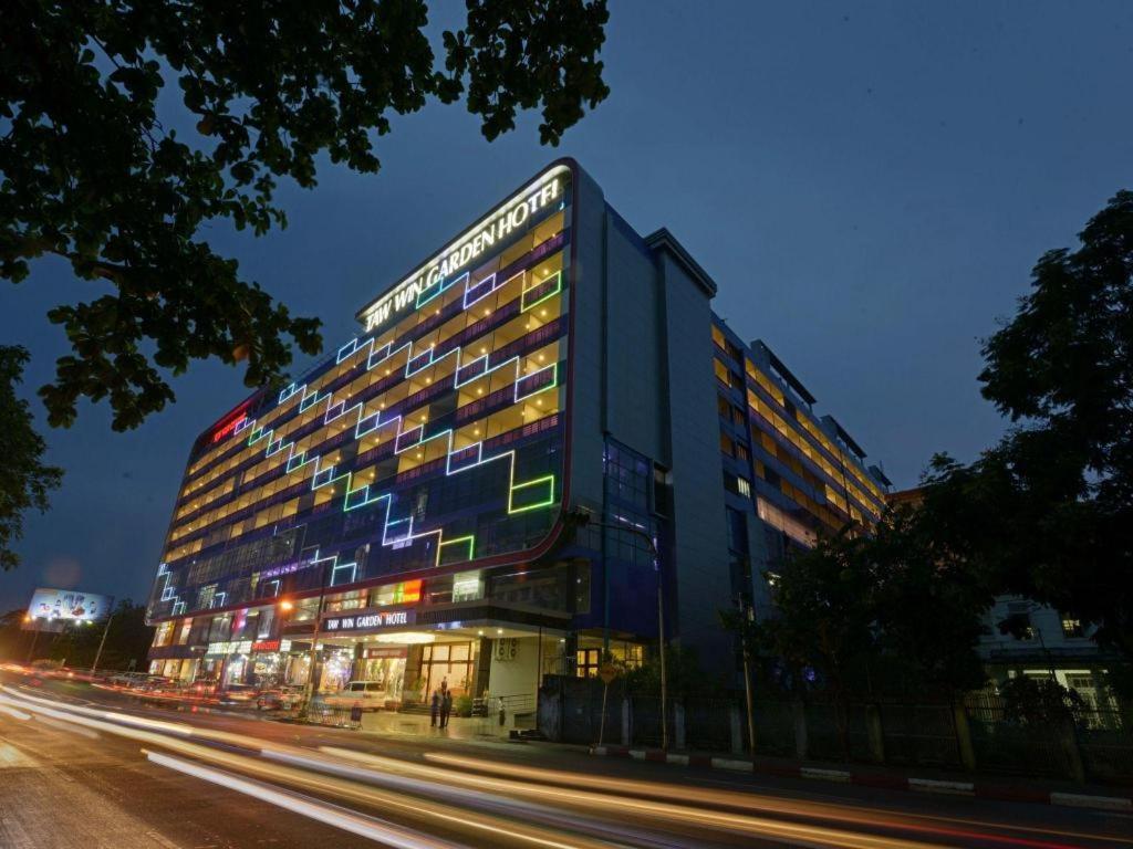Taw Win Garden Hotel Yangon Exterior foto