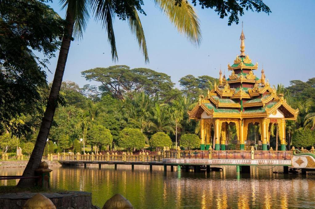 Taw Win Garden Hotel Yangon Exterior foto
