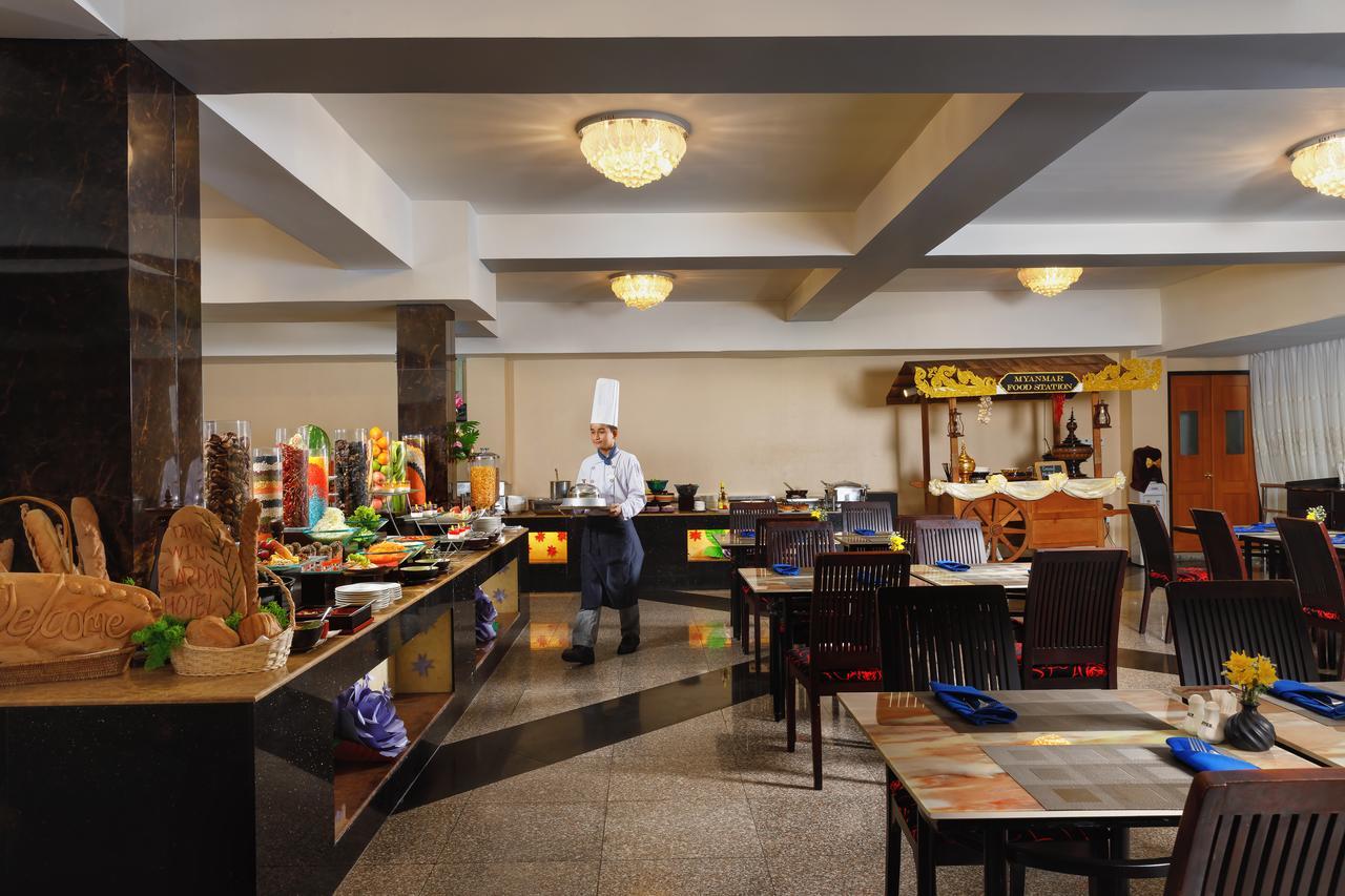 Taw Win Garden Hotel Yangon Exterior foto