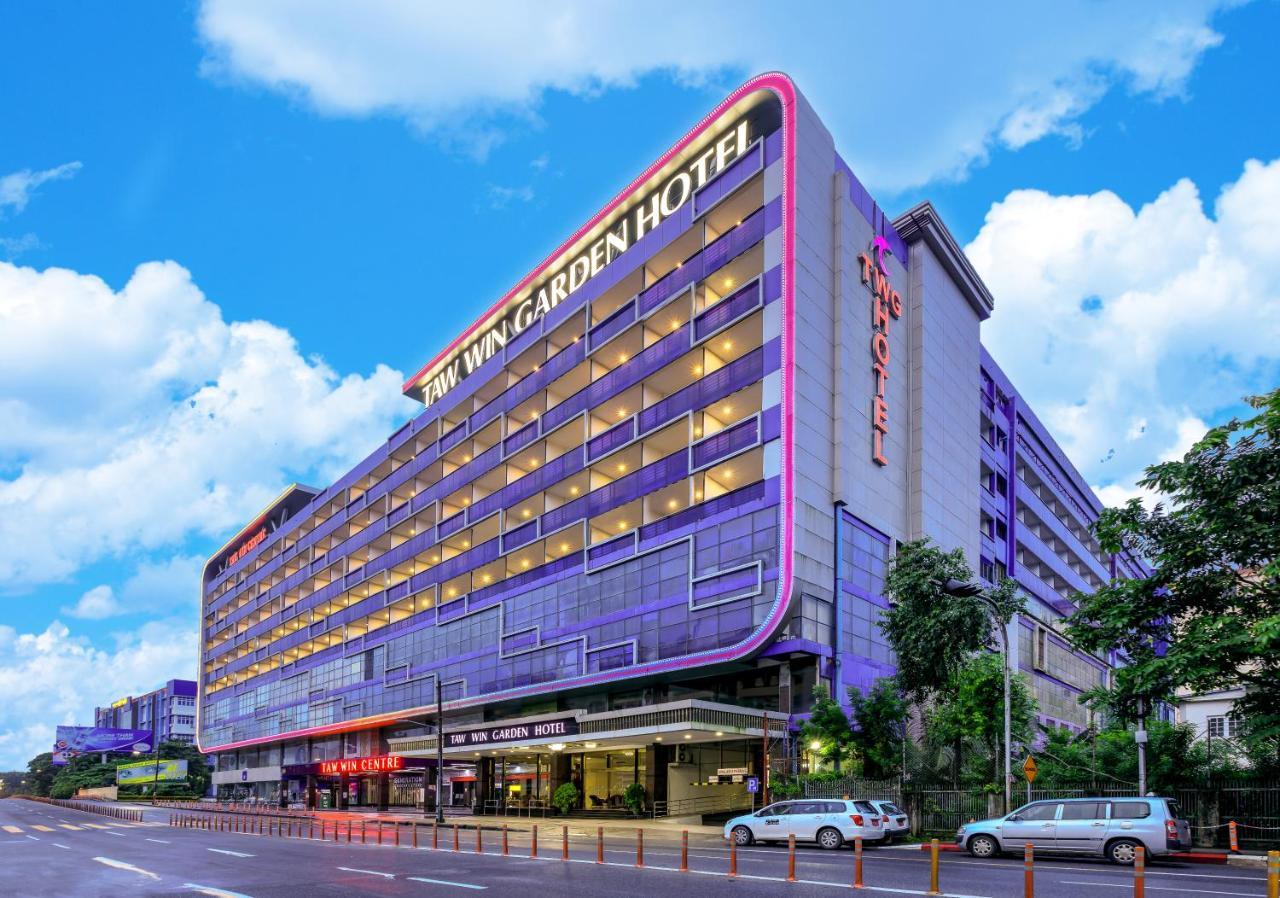 Taw Win Garden Hotel Yangon Exterior foto